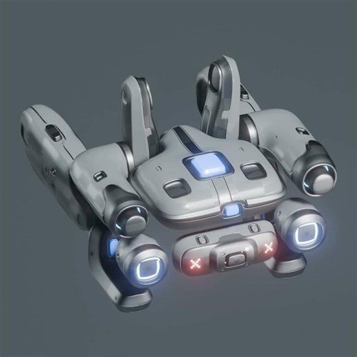 Random animated designs