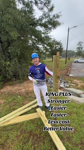 How to do your corners with King plus#poundtown #mrfenceacademy #mrfencetools