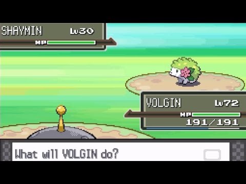 Pokemon Platinum Catching Shaymin