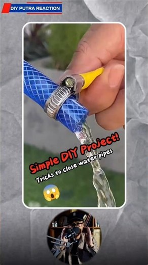 Genius DIY Tool! Close the water hose with a bolt #DIY #DIYpvc #diytools