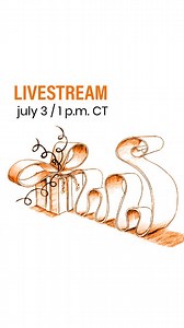 Join us for a birthday art session with @markkistlerartist 🎂🎁🎊 One of the top art instructors in the world and Emmy award to his name, Mark has been teaching beginners to draw for over 40 years!⁠ ⁠ In this livestream, ​Mark will show you easy ways to give your art depth and volume, making them look 3D! 🧡 ⁠ Don't miss out on this amazing opportunity! Come join in the fun! 🤩 | 21 Draw