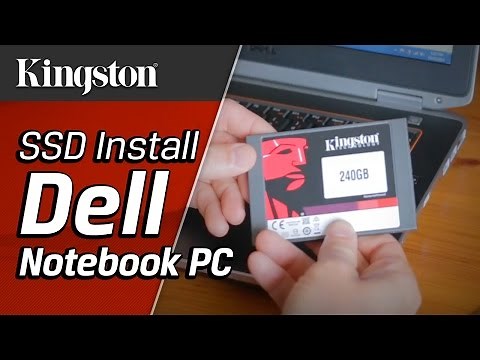 Install SSD Dell Laptop PC - Kingston Technology
