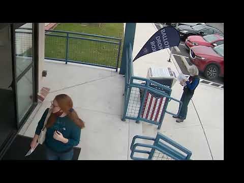 Video appears to show person placing multiple ballots in election dropbox in Upper Dublin in PA