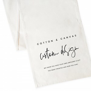 Custom Table Runner, Custom Logo, Your Artwork, Design, Corporate Gifts, Travel Pouch, Gift for Her, Holiday, Bulk, Business, Company - Etsy