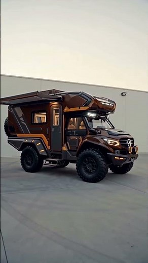 Mercedes-Benz | Sprinter 4x4 RV | “Bronze Titan” – AI digital design