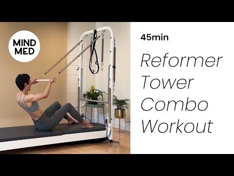 45min Pilates Tower workout FULL BODY all levels