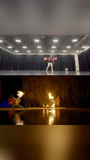 I learned a Cirque du Soleil routine! Cirque casting posted a listing 2 weeks ago for a fire poi specialist and while I have no desire to move to Vegas for the gig, I thought it would still be a fun exercise to learn the choreography for the routine in question. This is from the show “O” and I gave myself 4 hours in the studio to get it down. I didn’t get it perfect, but I did get pretty close! Tune in next Wednesday to my YouTube to see the process of how I learned this piece and what the full 