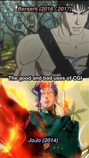 Berserk CGI VS JoJo CGI