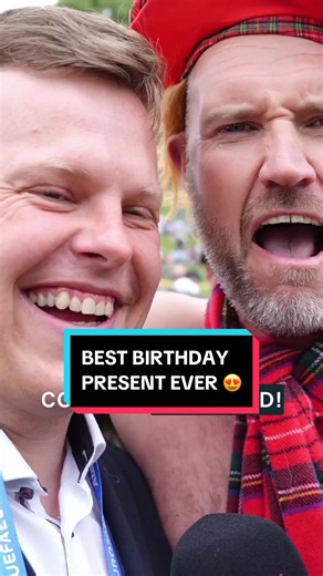 Dad Surprises Daughter with Euro2024 Ticket for Her 18th Birthday! 🎉