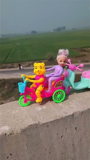 Remote Control Vespa Scooty With Monkey Scooter Unboxing And Testing Short Video ||