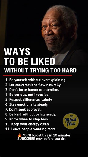 ✨ Ways to Be Liked Without Trying Too Hard #SocialSkills #Confidence
