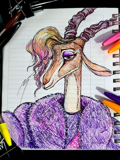 Gazelle de Zootopia 2: Dibujo y FanArt Creativo