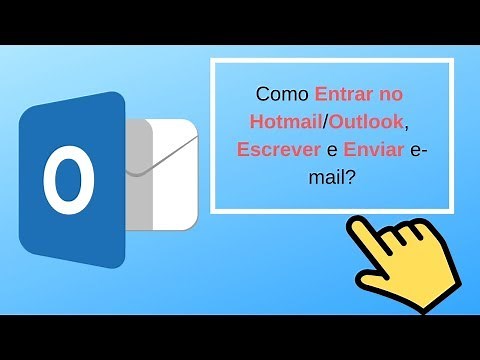 Como Entrar no Hotmail/Outlook, Escrever e Enviar e-mail ? Atualizado 2019