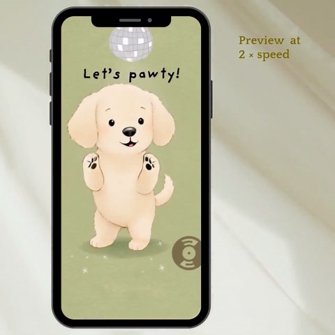 Animated DJ Dog Birthday Ecard, Funny Puppy Music Greeting (digital Download) - Etsy