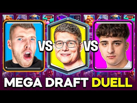 😱🤯BIGSPIN vs. MORTEN vs. DOMINIK - MEGA AUSWAHL DUELL ESKALIERT! | Clash Royale Deutsch