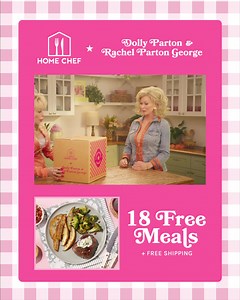 Cookin’ dinner is easier than ever! Dolly Parton & Rachel Parton George’s simple, delicious recipes are on the Home Chef menu for a limited time. Sign up for 18 Free Meals Free Shipping! | Kroger