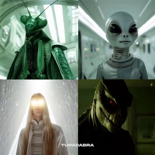 🚨 The 4 Alien Species and what we could already know about them.A thread...🧵