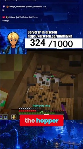 Minecraft Redstone: Master Hoppers with This Simple Trick! #shorts