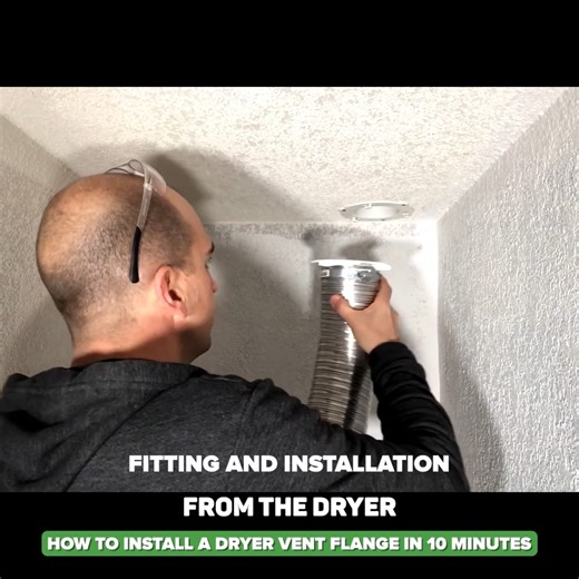 12K views · 84 reactions | Need to install a dryer vent for the first...