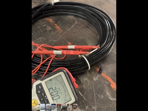 Testing Electric Heating Cables