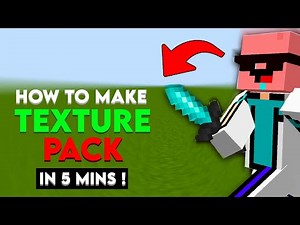 How to make texture pack easily in just 5 to 10 minutes || Minecraft java and mcpe