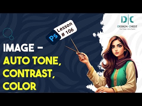 Image - Auto Tone, Contrast, Color in Adobe Photoshop