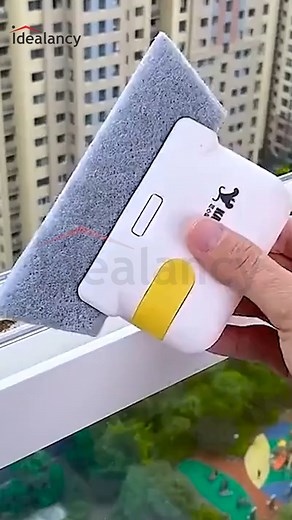 11K views · 60 reactions | Window Gap Cleaning Brush Say goodbye to dirt and dust in hard-to-reach places with our Window Gap Cleaning Brush. Designed to fit into narrow gaps and corners, this brush makes cleaning window tracks, sliding doors, and other tight spaces a breeze. Keep your home spotless with ease and precision. #CleaningTools #HomeCleaning #SpotlessHome | Idealancy | Facebook