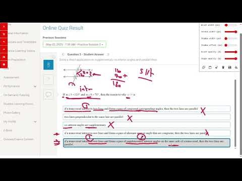 Course Practice Math Level J Geometry Chapter 8 Section 4