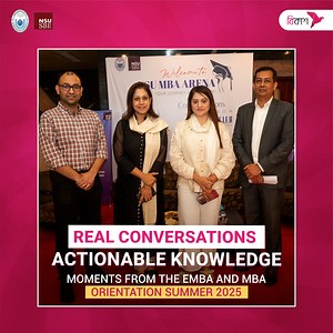 24K views · 116 reactions | NSU’s Summer 2025 EMBA & MBA Orientation...