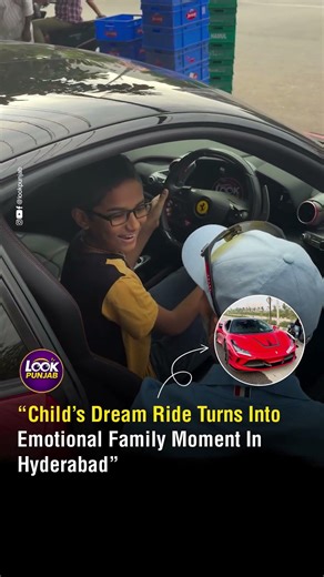 “Child’s Dream Ride Turns Into Emotional Family Moment In Hyderabad”