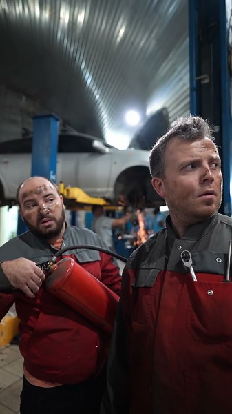 Аn ordinary day at an ordinary service station🛠️Обычный день на обычном автосервисе 🛠️ #reaction