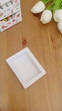 DIY paper frame #beginners #diy #artscraft #origami