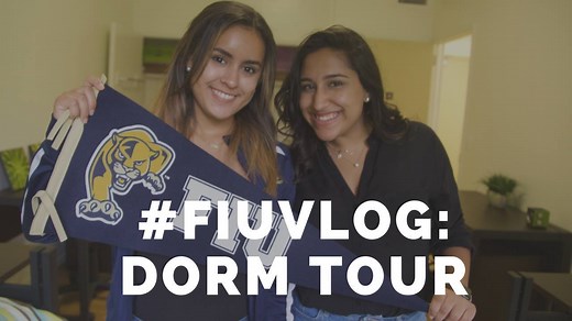 4.7K views · 52 reactions | Kaylee & Tanvi made their way to Panther Hall to hook you up with an exclusive dorm tour! #FIUvlog #FIU22 | Florida International University | Facebook