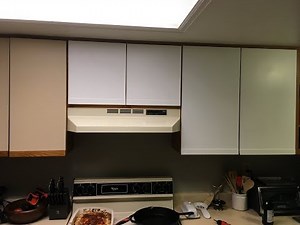 How to Paint Laminate Kitchen Cabinets White
