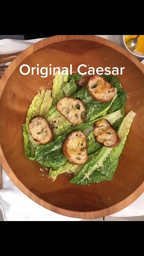 The Original Caesar #salad #saladtiktok #caesars #chardonnay #stagsleapwinecellars #donttakelifesoseriously #salads