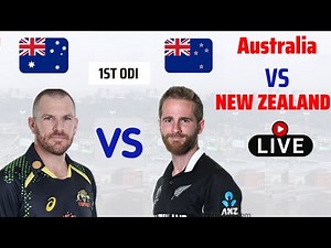AUS Vs NZ 1st ODI Live Score & Commentary | Australia Vs New Zealand Live Match Today