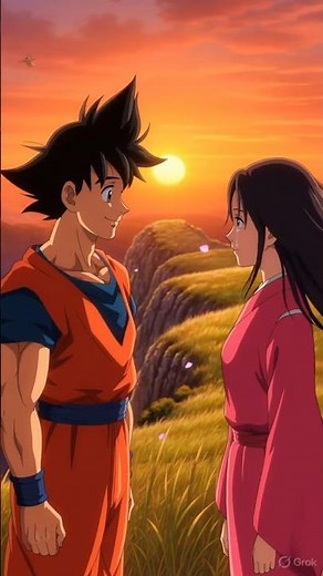 Goku Proposes Chi-Chi 💍 | Emotional Dragon Ball Moment | #goku #chichi #dragonball #animeshorts