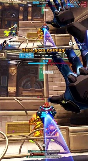 When the Tactical Visor Backfires – Epic Crusader Fail! 💥 #Overwatch #Gameplay #Clutch