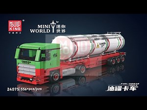 Mould King Instructions - Fuel Tanker Truck - 24075