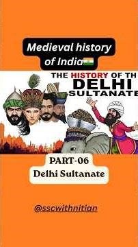 Delhi Sultanate in 60 Seconds 🏰 | SSC History Quick Revision 🔥