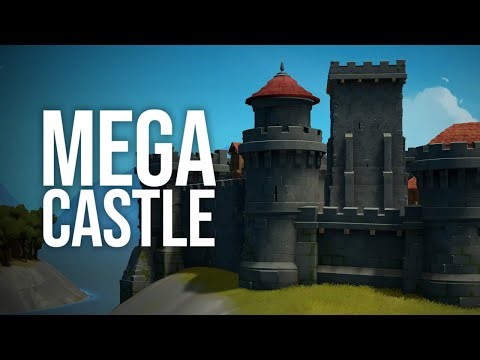 Building a GIANT Medieval Keep In Foundation!