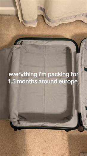 What to Pack for 1.5 Months in Europe: Complete Clothing List