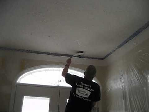 Knockdown Textured Ceiling by Chris Jackson Painting