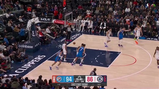 Isaiah Hartenstein with the great assist!