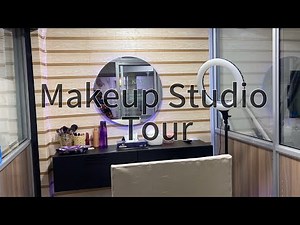 Minimalistic Makeup Studio Tour 2025