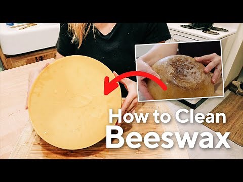 How to Clean Beeswax