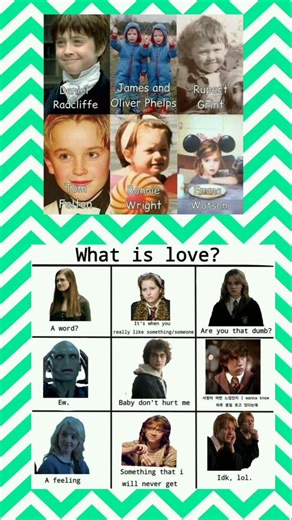 Harry Potter Cast Then vs Now + “What is Love?” Meme 😂💔#short #meme #harrypotter
