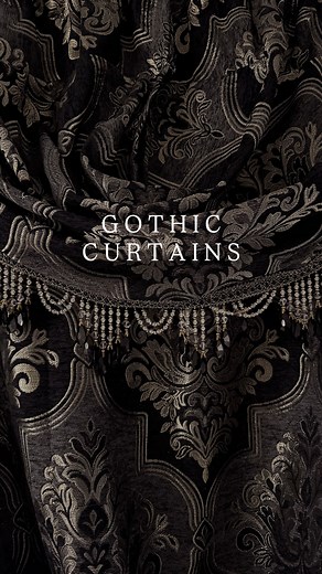i want my bedroom to give medieval gothic versailles 🪞 🕯️ . . . . . gothic home decor, dark romantic home makeover, gothic curtain makeover, moody interior decor, dark feminine home style, elegant gothic aesthetic, black velvet curtains, Victorian goth decor, witchy home vibes, alternative interior design, gothic room update, dark luxury home decor, dramatic window treatments, goth home inspiration, modern gothic decor, dark aesthetic home update, gothic apartment makeover, spooky elegant deco
