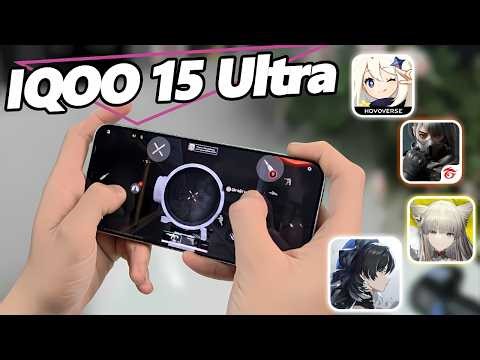 IQOO 15 Ultra Heavy Gaming Test - The King of Gaming Phones is here: Touch triggers, Unbeatable c...