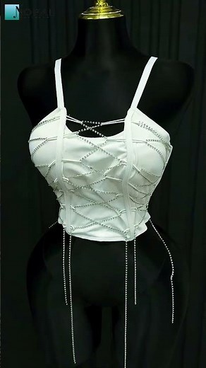 Chic White Designer Top | Luxury Fashion Edit